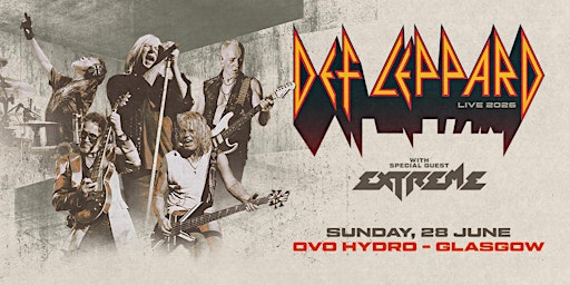Def Leppard Concert Trip - Aberdeen To OVO Hydro( Return Travel) | OVO Hydro