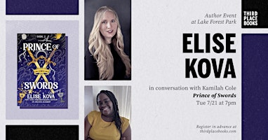 Elise Kova with Kamilah Cole — 'Prince of Swords' | Third Place Books