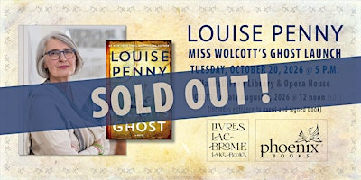 LOUISE PENNY - MISS WOLCOTT'S GHOST | 1 Rue Church