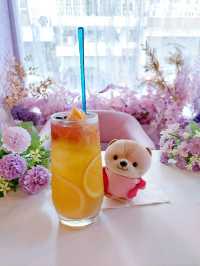 太子 | Purple Cafe | 打卡紫色花花咖啡店☕