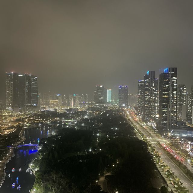 송도 센트럴파크가 한눈에👀 쉐라톤 그랜드 인천 호텔