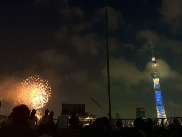 【東京】夏の風物詩🎆隅田川花火大会2019