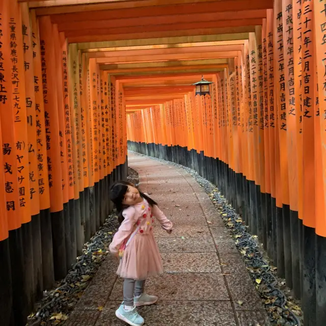 #京都親子遊｜著名景點「千鳥居」