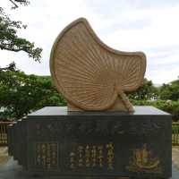 首里城公園「史跡 首里城跡の石碑」「徐葆光顕彰碑」

