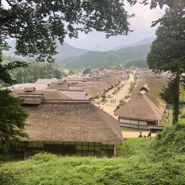 【福島】藁葺屋根が懐かしい「大内宿」