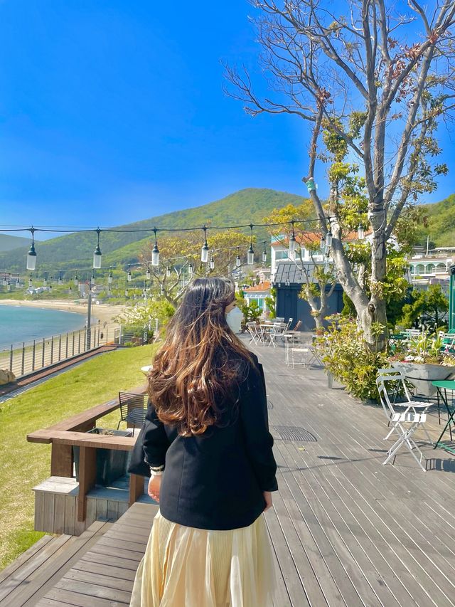 뷰 좋은 외도보타니아 근처 카페, 거제도 외도 널서리