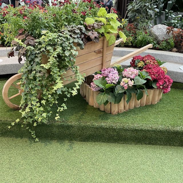 In a flower dream at Floral Fantasy