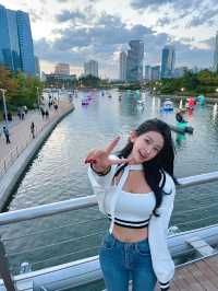 인천 데이트코스로 강추 송도센트럴파크 문보트🌙