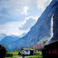 Breathtaking Scenic Town Of Lauterbrunnen