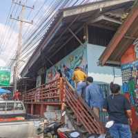 รีวิวร้านริมเขื่อน​ มินิ​ @สมุทรสงคราม