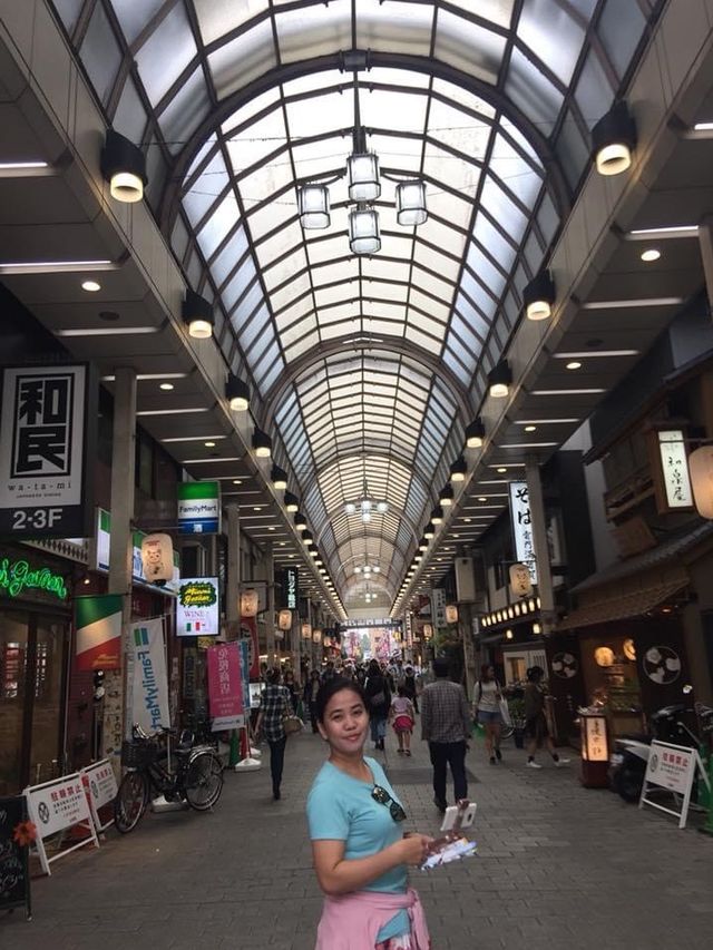 Busy Nakamise Shopping street