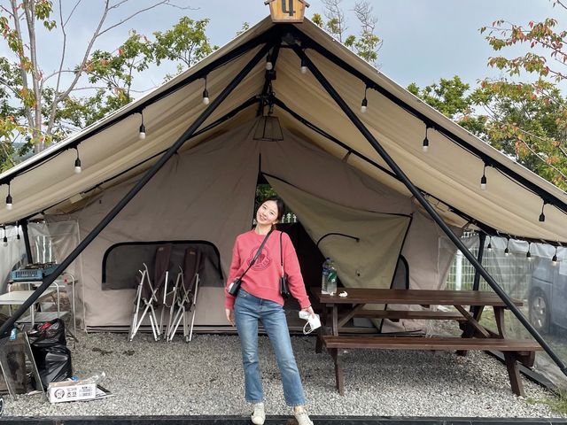 울산 캠핑장으론 ‘힐링빌리지’가 탑 !!