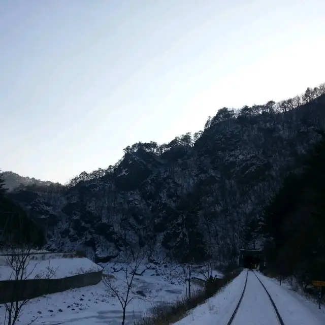 한겨울의 정선 여행