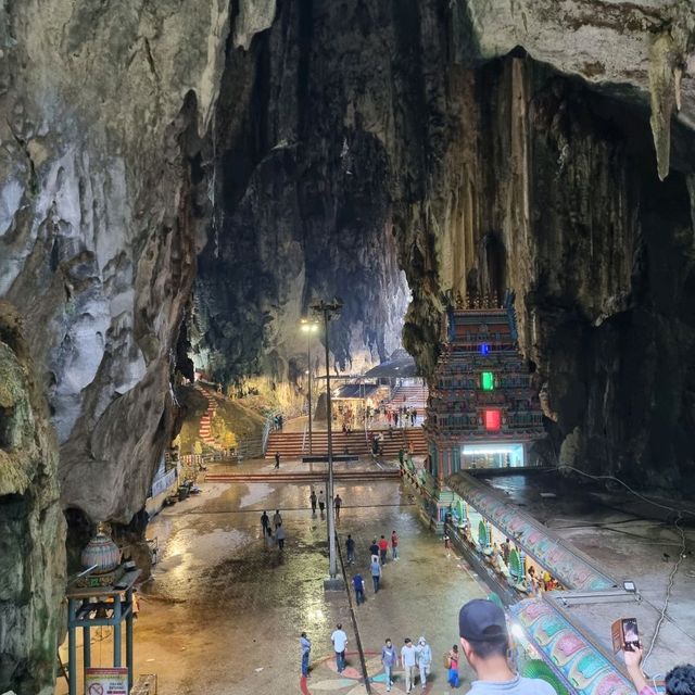 The Top Of Batu Limestone Caves