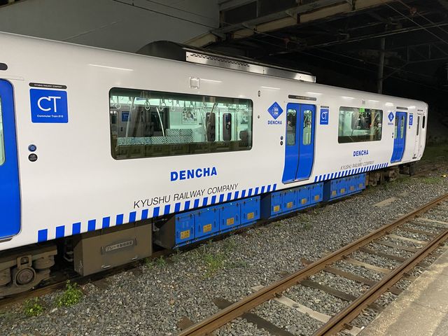 『海の中道』を走る福岡のワンマン列車『DENCHA(でんちゃ)』