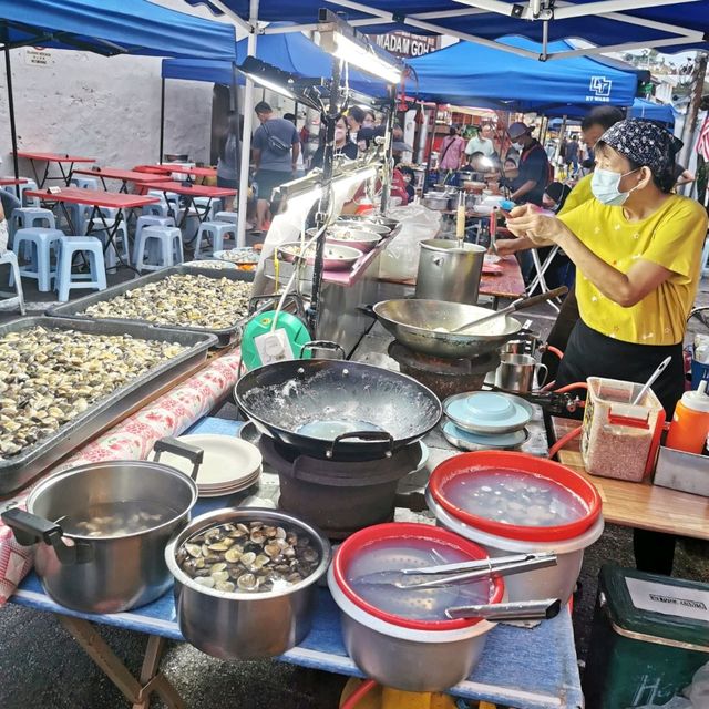 Delicious Seafood at Jonker Night Market 