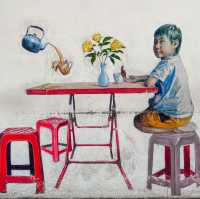 Street Art เบตง มีแมวเต็มไปหมดเลย