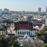 Golden mount in central of Bangkok