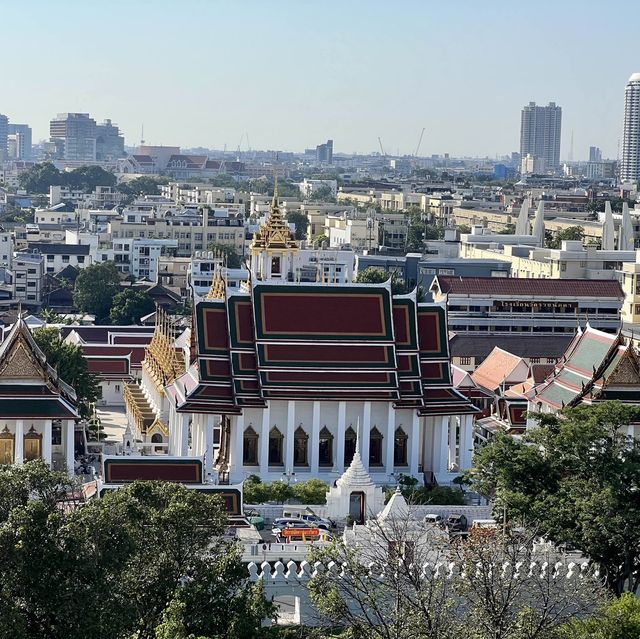 Golden mount in central of Bangkok