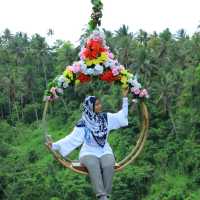Bali Swing with beautiful scenery