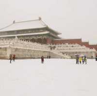 ☃️눈이 오는 즐거운 시간 🇨🇳 아름다운 자금성 구경하기