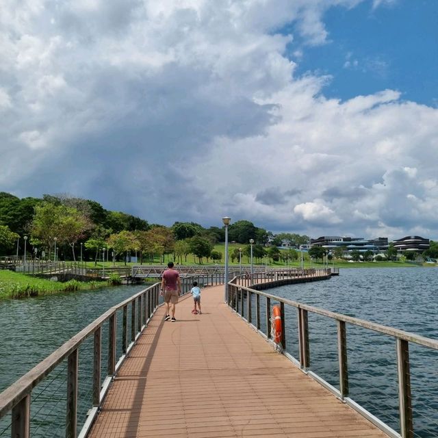 Just Chilling At Bedok Reservoir Park