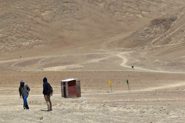 Magnetic Hill in leh ladakh india