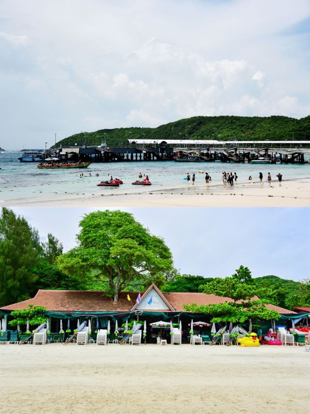 Pattaya's most beautiful beach, Tawan Beach.