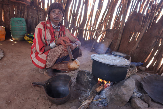 The last primitive tribes in Ethiopia: Hamer and Mursi.