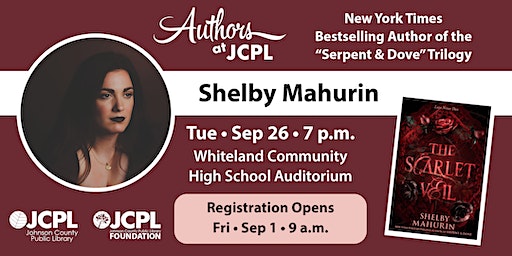 Authors at JCPL presents Shelby Mahurin (Whiteland) | Whiteland Community High School