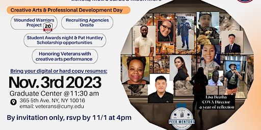 More Than Conquerors Awards, Creative Arts & Job Fair Event | CUNY Graduate Center
