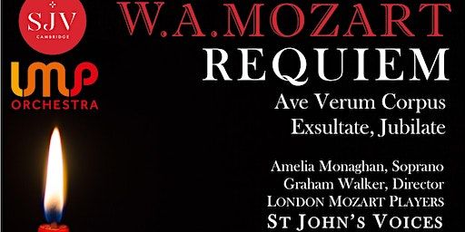 SJV & London Mozart Players: Mozart Requiem, Exsultate Jubilate, Ave Verum | St John's College Chapel