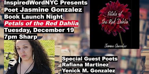 InspiredWordNYC Presents Poet JASMINE GONZALEZ'S Book Launch | Parkside Lounge