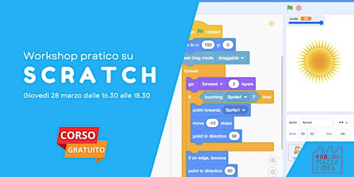 Corso base di Scratch | FabLab di Piazza l’Idea