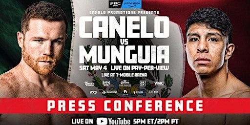 Premier Boxing Champions - Canelo vs Munguia Tickets | T-Mobile Arena