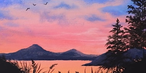 Summer Sunrise Paint Party | BJ's Restaurant & Brewhouse, North Freeway Boulevard, Sacramento, CA, USA