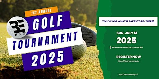 BE-Fit Golf Tournament | Greensmere Golf & Country Club