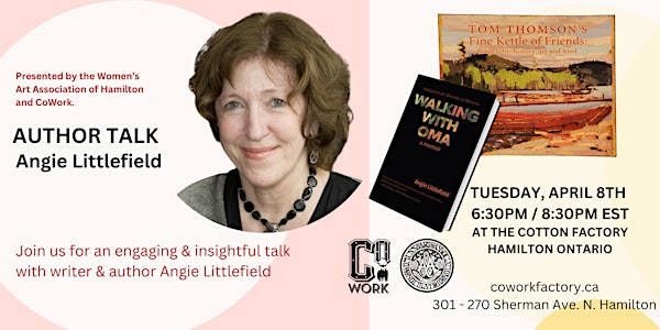 Author Talk with  writer & author Angie Littlefield | Cotton Factory