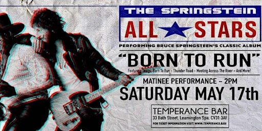 The SpringStein All-Stars perform "Born to Run" | Temperance