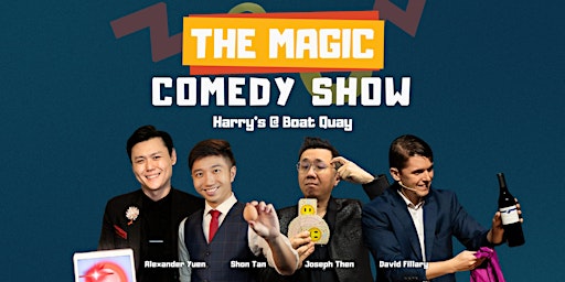 Magic Show - The Magic Comedy Show @ Boat Quay (Harry's) | Harry's Boat Quay