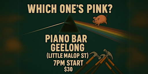 Which One’s Pink? – A Pink Floyd Tribute at Piano Bar Geelong | Piano Bar Geelong