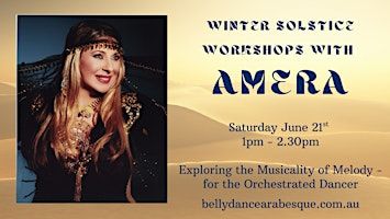 Exploring the Musicality of Melody Dance Workshop with Amera | 23 Payneham Rd