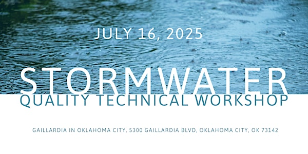 OFMA Stormwater Quality Technical Workshop | Gaillardia Country Club