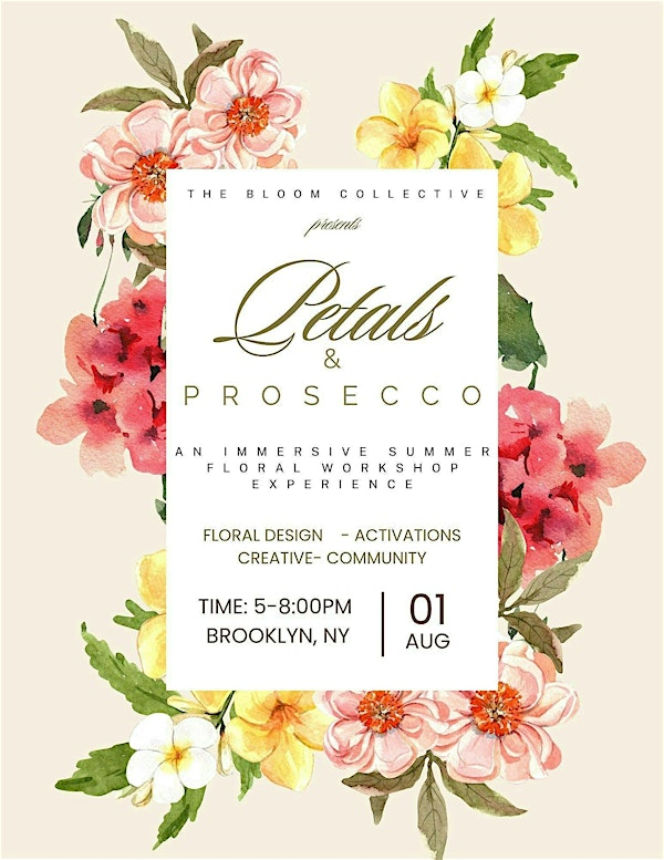 Petals & Prosecco: An Immersive Floral Workshop Experience | Sweet Fire Café & Studio