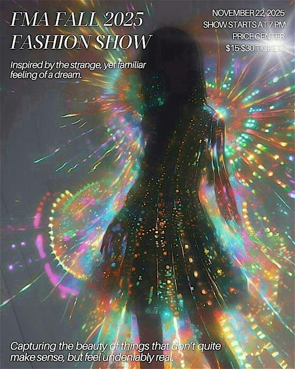 Dream Logic Fall 25 Fashion Show | Price Center & Garden
