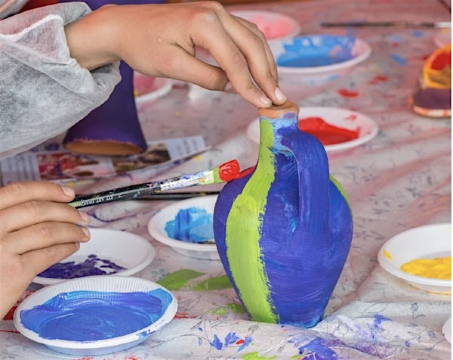 Sip & Paint Your Vase | Grandbies coffee house and boutique