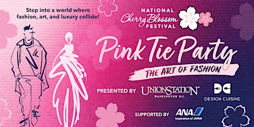 2026 National Cherry Blossom Festival's Pink Tie Party | Union Station Washington DC