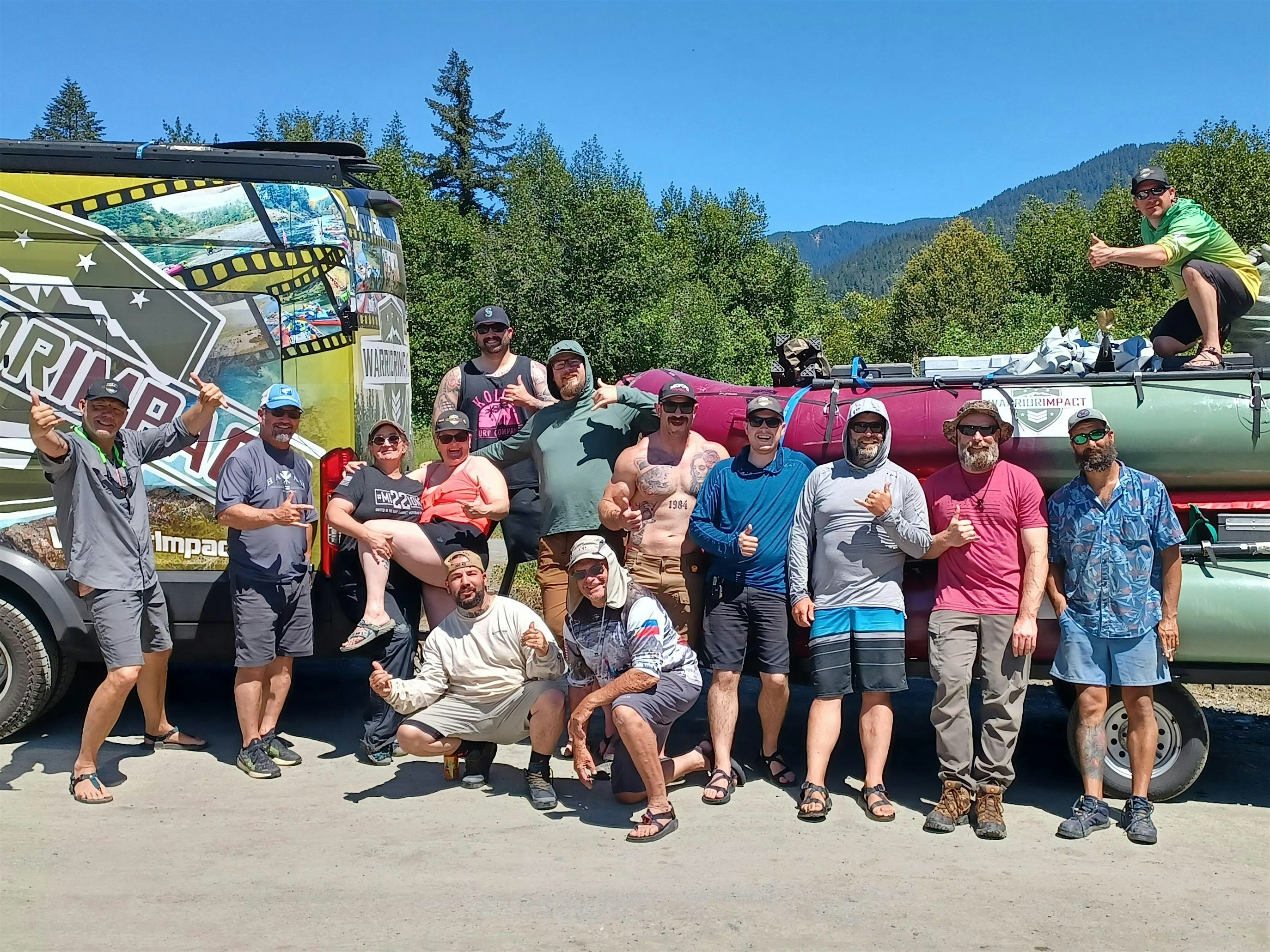Rogue River Wild and Scenic Military Veterans / First Responders Raft trip. | Almeda County Park