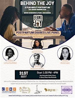 Behind The Joy: Honoring Mother’s Postpartum Mental Health | New Rochelle Public Library