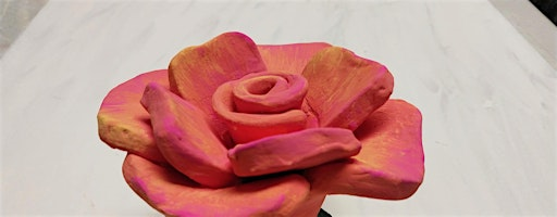 Clay Rose, Art Class for Teens and Adults | Expressive Brush Art Studio